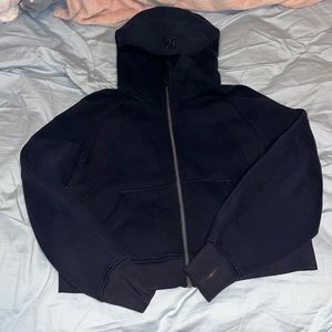 Scuba Oversized Full zip hoodie